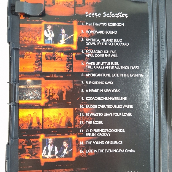 Simon and Garfunfunkel Live Concert DVD's Central Park Old Friends - Picture 5 of 12